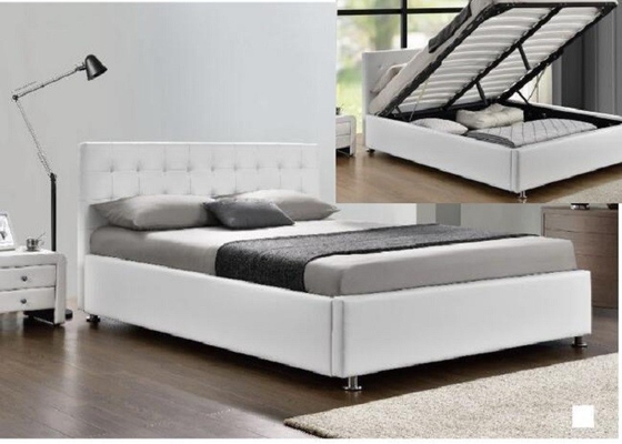 لوکس Fabric Lift Up Storage Bed Double Size Certified BSCI