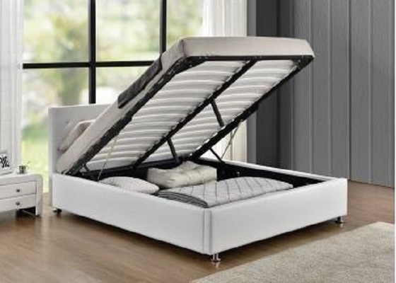 لوکس Fabric Lift Up Storage Bed Double Size Certified BSCI