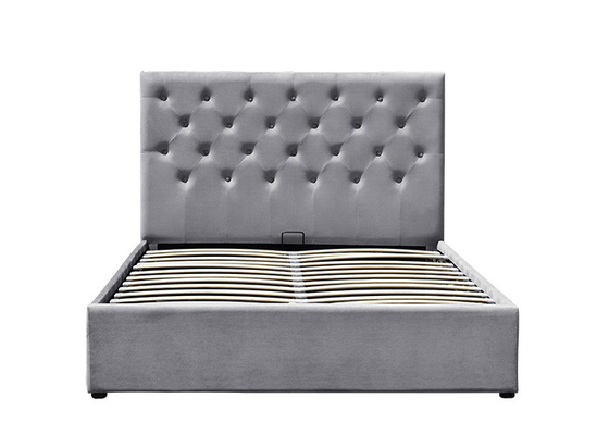 مکانیزم Ottoman Gas Storage Bed Fabric Fabric Storage Bed ODM