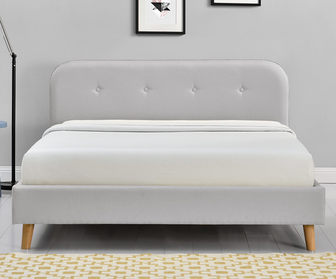 ODM Tufted Upholstered Queen Platform تخت خواب مدرن ساده 140x200 سانتی متر