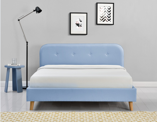 ODM Tufted Upholstered Queen Platform تخت خواب مدرن ساده 140x200 سانتی متر
