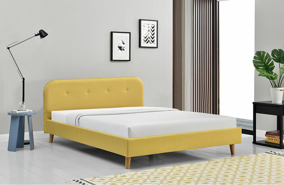 ODM Tufted Upholstered Queen Platform تخت خواب مدرن ساده 140x200 سانتی متر