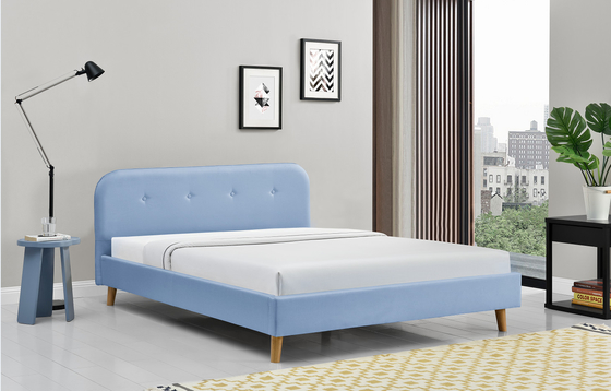 ODM Tufted Upholstered Queen Platform تخت خواب مدرن ساده 140x200 سانتی متر