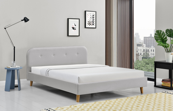 ODM Tufted Upholstered Queen Platform تخت خواب مدرن ساده 140x200 سانتی متر