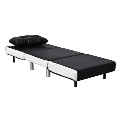 مخمل گوشه مبل تک سایز تخت PU پارچه OEM ODM