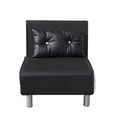 مخمل گوشه مبل تک سایز تخت PU پارچه OEM ODM
